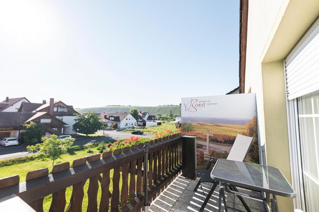 Отель Weingut Und Gastehof Borst Нордхайм Экстерьер фото